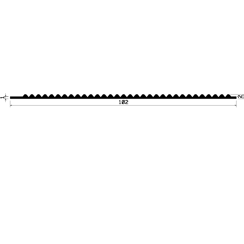 F 1420 - EPDM-Profile - Schutzmaskenprofile